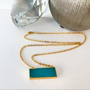 Gold plated Stainless steel 18” chain with pendant